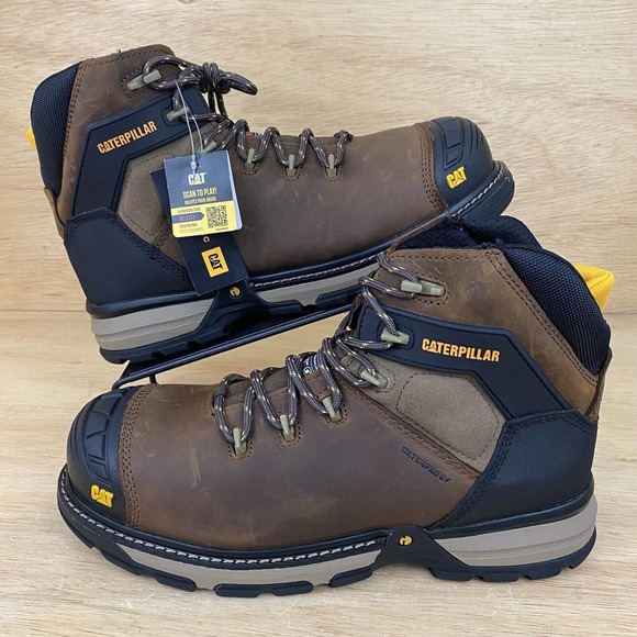 Caterpillar Shoes Caterpillar Excavator Superlite Mens Sz 2 Waterproof Poshmark